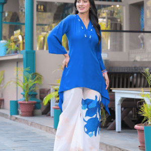 Azure Blue Designer Co-ord Set