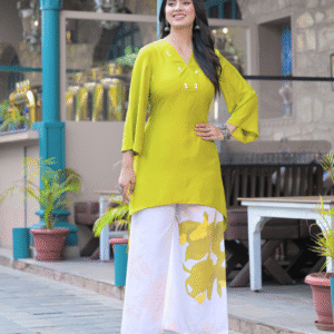 Citrus Bloom Designer Co-ord Set